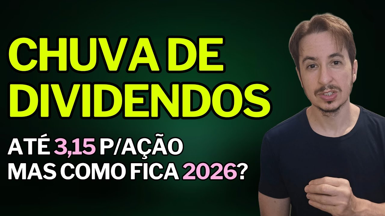 Dividendos em Aberto, mas 2026 Será Sem Dividendos? Entenda !!!