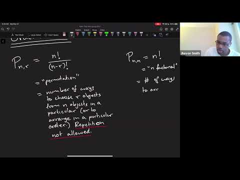 Math 1108-R04 Lecture 24 - Review of Counting Principles; Counting Examples