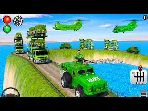 Army Vehicle Transport Truck Gameplay