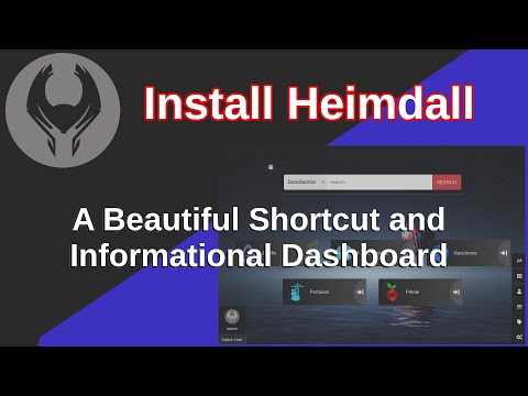 Heimdall - an amazingly clean, user-friendly Shortcut and Informational Dashboard!