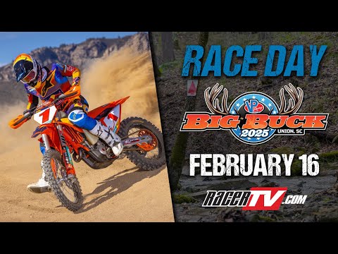 2025 GNCC Racing Live | VP Racing Big Buck | Round 1 - Motorcycles