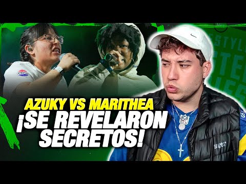 A REMATCH FULL OF VERY PERSONAL RHYMES 🇲🇽 AZUKY VS MARITHEA 🇨🇴 FMS MEX J03 KAPO REACTION 013