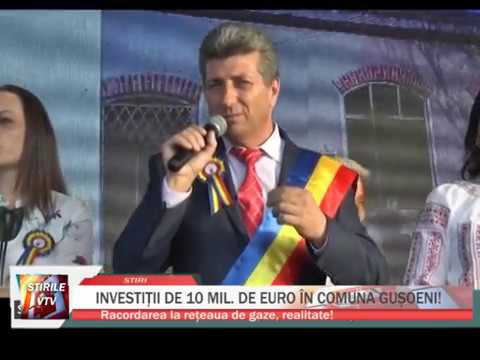 INVESTITII DE 10 MIL DE EURO IN COMUNA GUSOENI