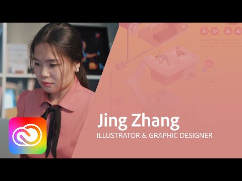 Illustration & Graphic Design with Jing Zhang - Adobe Live | Adobe Creative Cloud