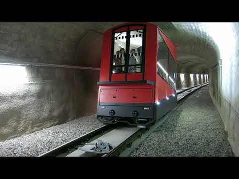 Standseilbahn 9000.01 St. Gallen Mühleggbahn - Video 2