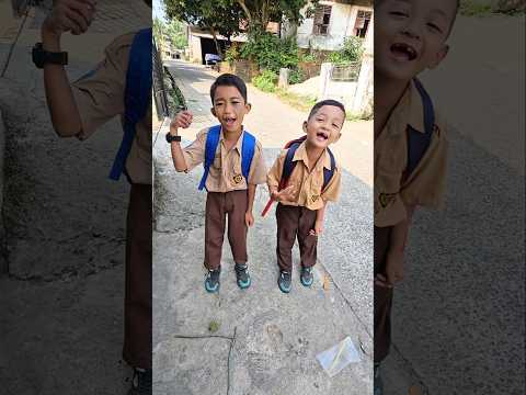 faqih seragam sekolah nya sama#trendingshorts