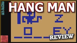 Hang Man - on the Atari 2600 - with Commentary !!