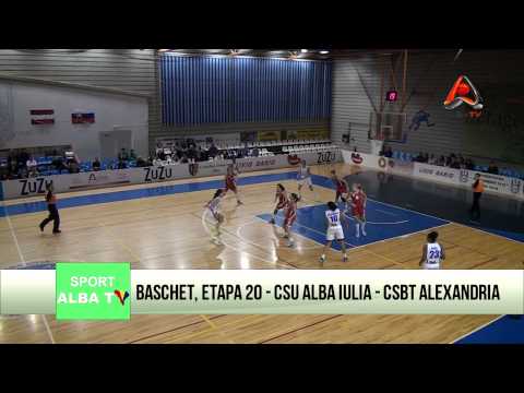 BASCHET, ETAPA 20   CSU ALBA IULIA   CSBT ALEXANDRIA