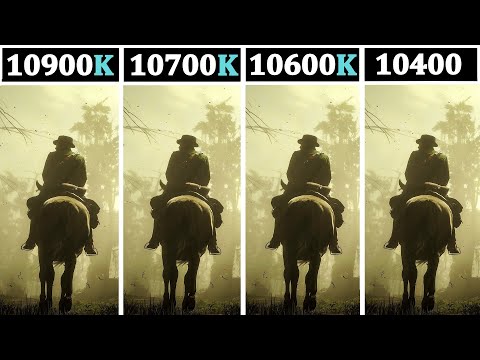 RTX 3080 | I5 10400 vs I5 10600K vs I7 10700K vs I9 10900K |