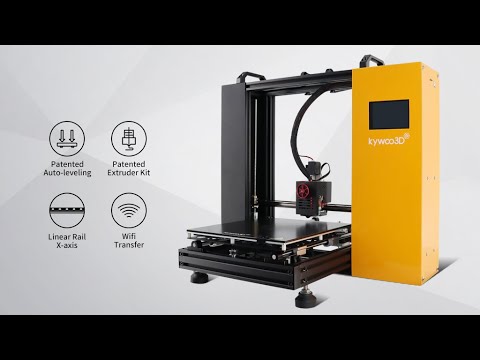 Kywoo Tycoon / Tycoon Max 3D Printer Kit Demo