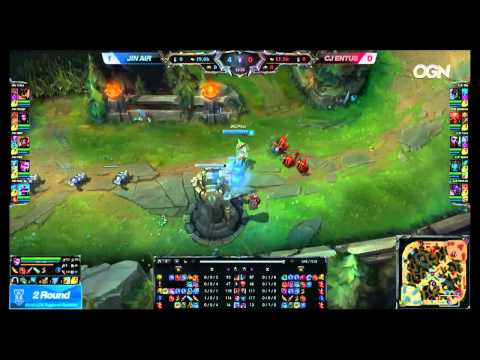 JAG vs. CJE - Game 2 - Round 2 - LCK Regional Qualifier 2015