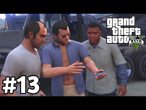 Grand Theft Auto 5 - PS5 Gameplay Walkthrough (No Commentary) Michael Trevor Franklin The Heist #13