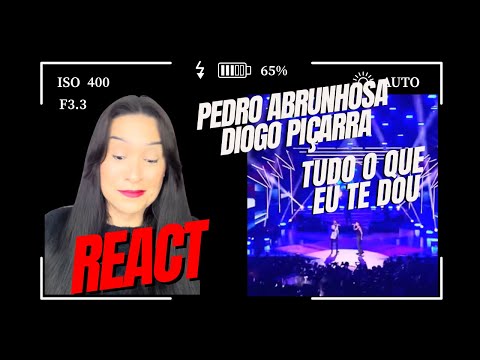 Pedro Abrunhosa Reaction | Diego Piçarra | Everything I Give You | Iron Love | PLAY 2024