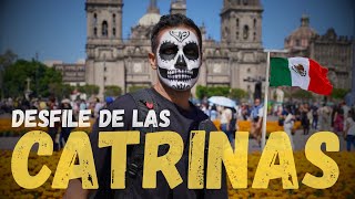 Two Cubans for the first time at the Catrinas Parade in Mexico City 🇲🇽