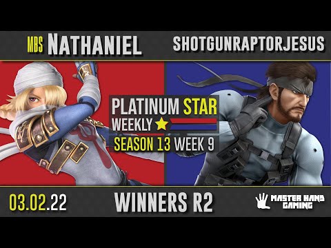 PSW S13:W9 - MBS | Nathaniel (Sheik) vs shotgunraptorjesus (Snake) - WR2
