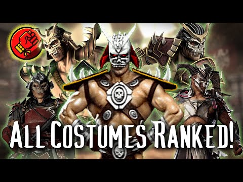 All 17 Shao Kahn Costumes RANKED from WORST to BEST!