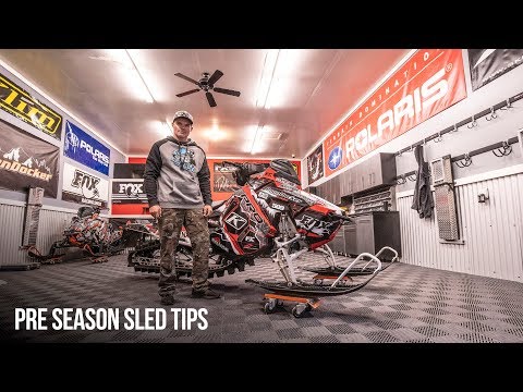 Pre Season Sled Tips