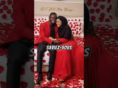 😱 La “DEUXIÈME FEMME” de Sadio Mané… personne n’en parle !!! 🍼😂 #shorts #france