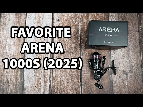 Котушка Favorite Arena 1000S (2025), низькопрофільна шпуля, підшип. 10+1, швидкість: 5.2:1