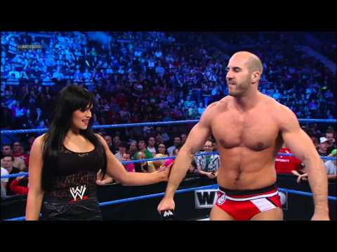 Antonio Cesaro gets interrupted by Tyson Kidd and Brodus Clay: SmackDown, September 14, 2012