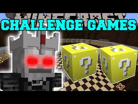 Minecraft: SKELETON LORD CHALLENGE GAMES - Lucky Block Mod - Modded Mini-Game