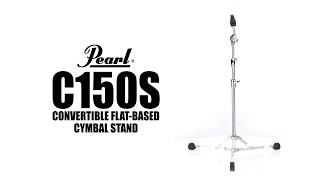 Pearl STAND CYMBALE DROIT FLATBASE CONVERTIBLE - Video
