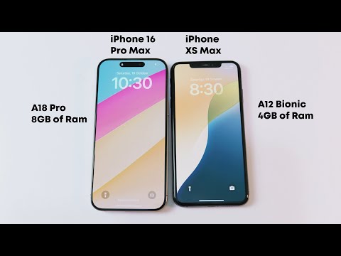 iPhone XS Max VS iPhone 16 Pro Max – Speed Test