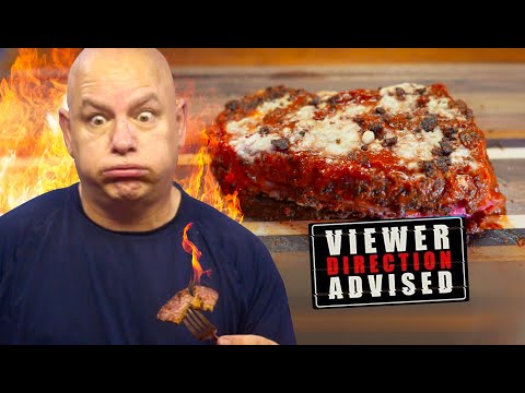 Eating The 16 MILLION SCOVILLE Steak (World Record)