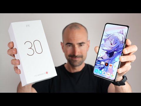The Best Under-Display Selfie Cam! | ZTE Axon 30 5G Unboxing & Tour