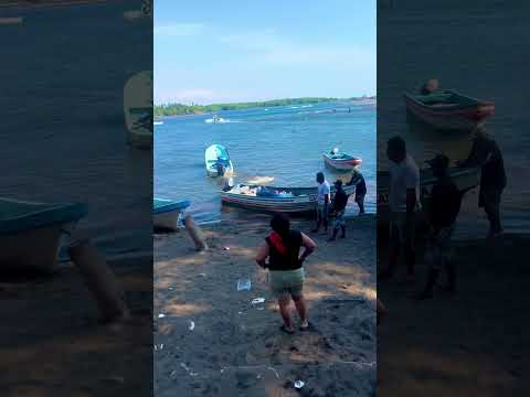 Conoce la Bocabarra del Dormido Chiquimulilla, Santa Rosa 🌊🛶⚓️ #creadoresdecontenido