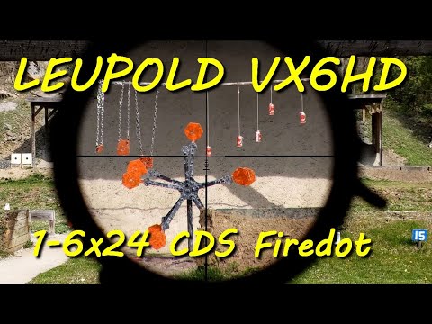 LEUPOLD VX-6HD 1-6x24 Firedot G Reticle - The Lightweight - First Person POV