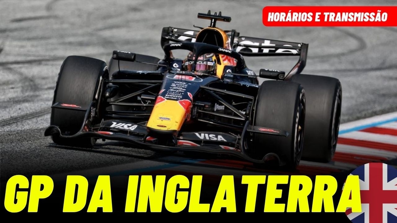 GP DA INGLATERRA: VERSTAPPEN CHEGANDO? | HORÁRIOS FÓRMULA 1 2026