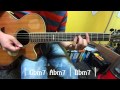 2PM - 우리집 ( My house ) 기타 강의 guitar tutorial 