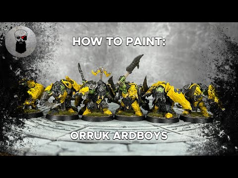 Contrast+ How to Paint: New Ironjawz Orruk Ardboys