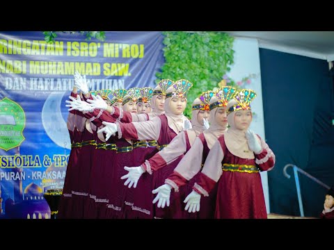Sangatt meriahhh⁉️Tari Saman Arabic Santri TPQ Al Khoiriyah ❤️🌸