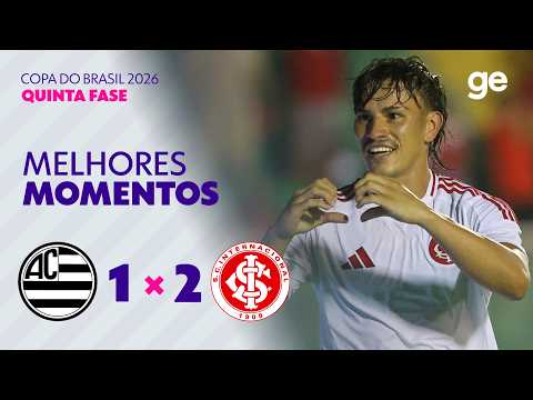 Gols e lances de Athletic Club x Internacional