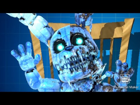 Frost Plushtrap 100% and 0% animation cycle in FNAF AR Special Delivery