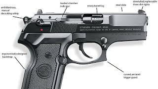 Assemble and disassemble #Stouger #cougar #pistol  #PNPVLOG