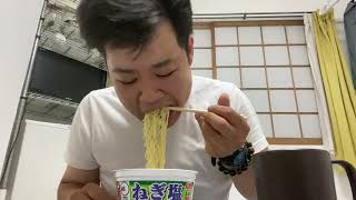 【元力士】ねぎ塩とんこつラーメンを喰らう【夜食】