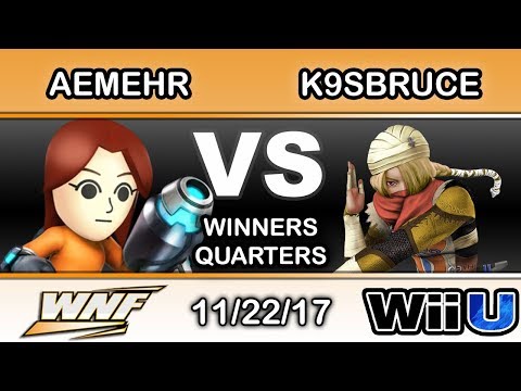 WNF 4.4 - KH | AEMehr (Mii Gunner) Vs. MF LH | K9sbruce (Cloud, Sheik) Winners Quarters