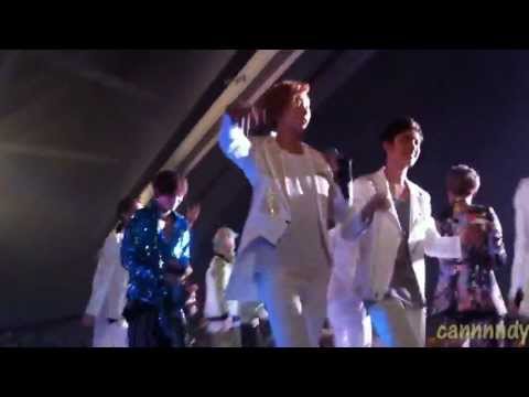 120829 Music Bank Sky Festival Ending EXO-K FOCUS (HD ver.)