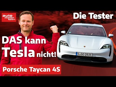 Porsche Taycan 4S: DAS kann Tesla nicht! - Test | auto motor und sport
