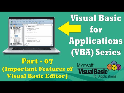Pro Microsoft Excel VBA Tutorial Course | Important Parts of Working Environment in VBA | Part - 7 |