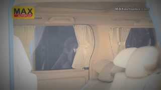 TOYOTA ALPHARD 2013 Curtain ผ้าม่านติดรถ