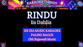 Download lagu RINDU KARAOKE - NADA WANITA (Om Rajawali Music @karaoke-dendy) mp3