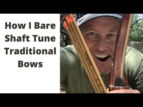 Traditional Archery Bare Shaft Process
