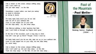 Foot of the Mountain - Paul Weller