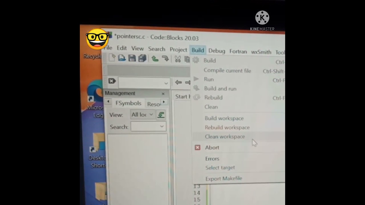 build and run in Code Blocks