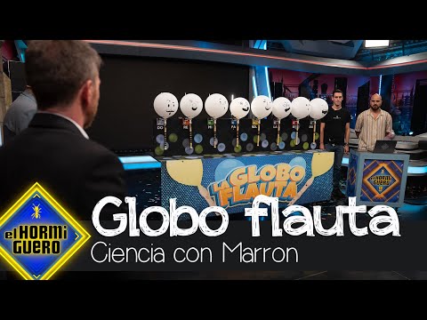 Macarrón metralleta y globo flauta. Marron sorprende a los coaches de La Voz - El Hormiguero