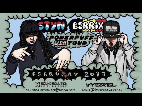 Berrix X Styn Riddim Dubstep Live Set In LA HD